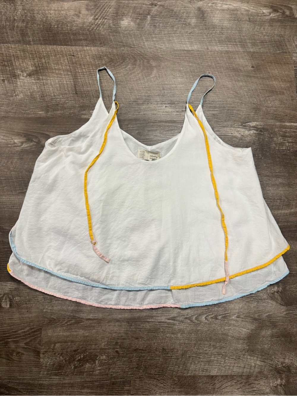 Saturday Sunday by Anthropologie Eloise Tank Top Size Medium
